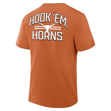 Men's Fanatics Texas Orange Texas Longhorns Quad Legacy T-Shirt