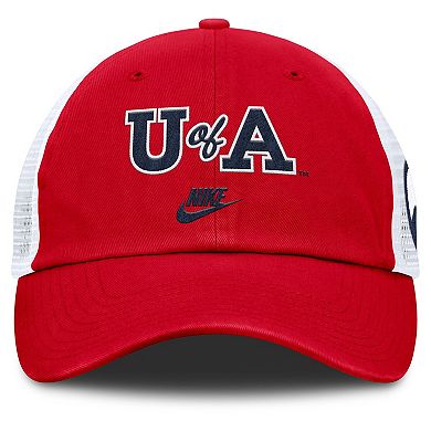 Men's Nike Red Arizona Wildcats Club Legacy Adjustable Trucker Hat
