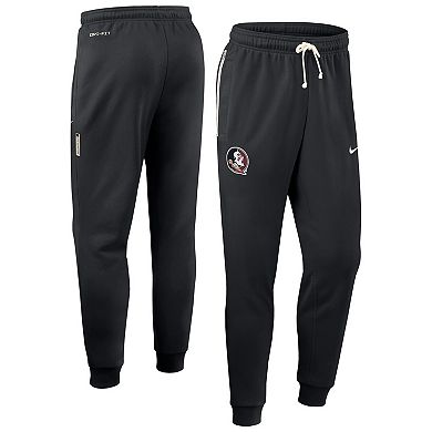 Men's Nike Black Florida State Seminoles 2025 Sideline Standard Issue Dri-FIT Taper Pants
