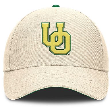 Men's Nike Natural Oregon Ducks Rise Legacy Adjustable Hat