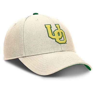 Men's Nike Natural Oregon Ducks Rise Legacy Adjustable Hat