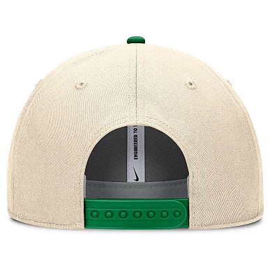 Men's Nike Natural Oregon Ducks Rise Legacy Adjustable Hat