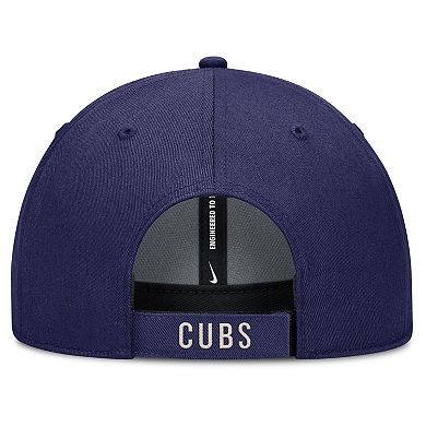 Men's Nike Royal/Natural Chicago Cubs Statement Club Performance Adjustable Hat