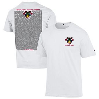 Men's Champion White Army Black Knights Class of 2029 R-Day T-Shirt