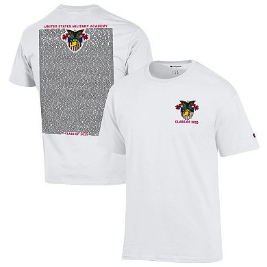 Men's Champion White Army Black Knights Class of 2029 R-Day T-Shirt