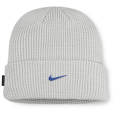Men Nike Gray Kentucky Wildcats 2025 On-Field Utility Cuffed Knit Hat