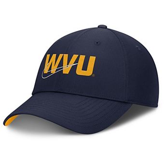 Men's Nike Navy West Virginia Mountaineers Club Prep Performance Adjustable Hat