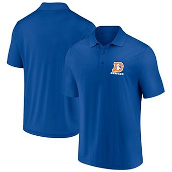 Men's Fanatics Royal Denver Broncos Vintage Polo