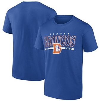 Men's Fanatics Royal Denver Broncos Vintage T-Shirt