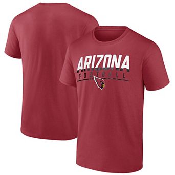 Men's Fanatics Cardinal Arizona Cardinals Blocked T-Shirt