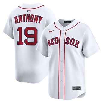 Men's Nike Roman Anthony White Boston Red Sox Home Limited Player Jersey