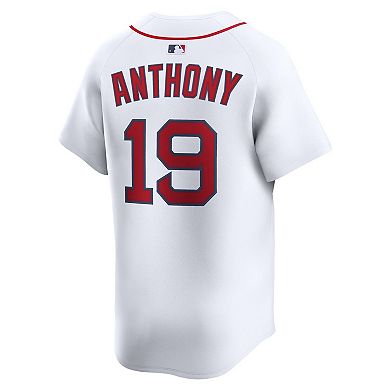 Men's Nike Roman Anthony White Boston Red Sox Home Limited Player Jersey