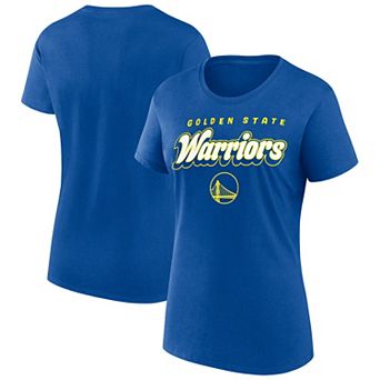 Women's Fanatics Royal Golden State Warriors T-Shirt