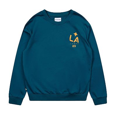 Unisex Live Breathe Futbol Green LA Galaxy Pullover Sweatshirt