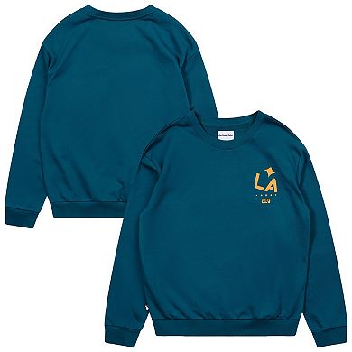 Unisex Live Breathe Futbol Green LA Galaxy Pullover Sweatshirt