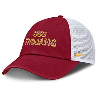 Men's Nike Cardinal USC Trojans 2025 Gameday On-Field Club Adjustable Trucker Hat