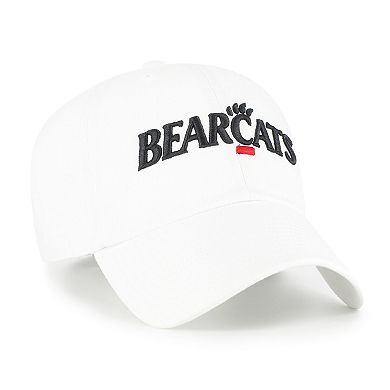 Men's '47 White Cincinnati Bearcats Clean Up Adjustable Hat
