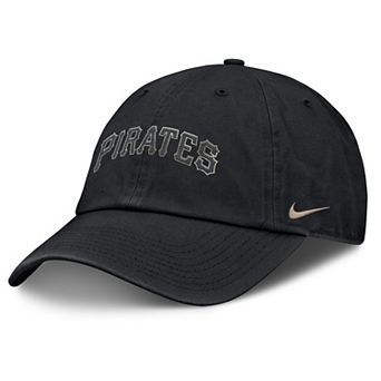 Men's Nike Black Pittsburgh Pirates Camo Pack Club Adjustable Hat