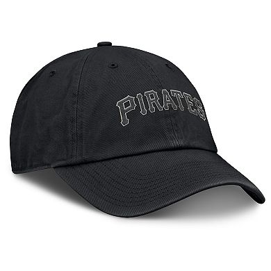 Men's Nike Black Pittsburgh Pirates Camo Pack Club Adjustable Hat