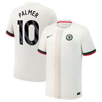 Men's Nike Cole Palmer Cream Chelsea 2025/26 Away Replica Player Jersey