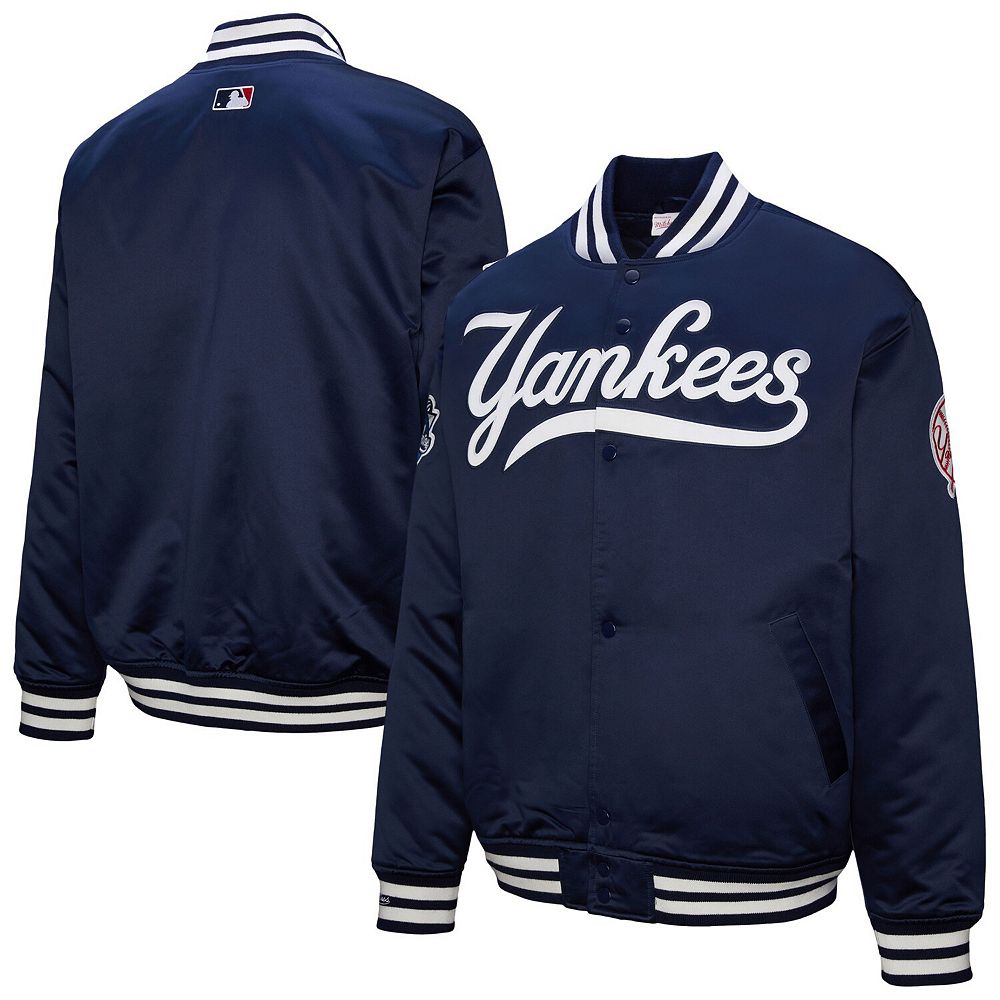 Mitchell & Ness Authentic New York Yankees 2000 WS Mariano Rivera Men Jersey White/Navy Pinstripe