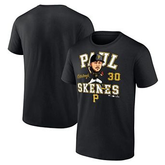 Men's Fanatics Paul Skenes Black Pittsburgh Pirates Hometown Caricature T-Shirt