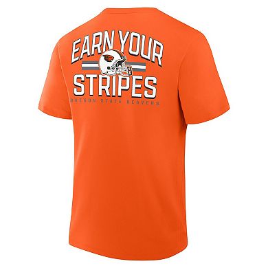 Men's Fanatics Orange Oregon State Beavers Quad Legacy T-Shirt