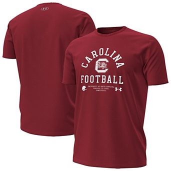 Men's Under Armour Garnet South Carolina Gamecocks 2025 Sideline Football Performance T-Shirt