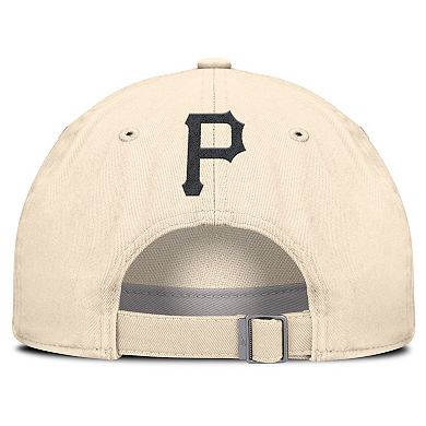 Men's Nike Natural Pittsburgh Pirates Camo Pack Club Adjustable Hat