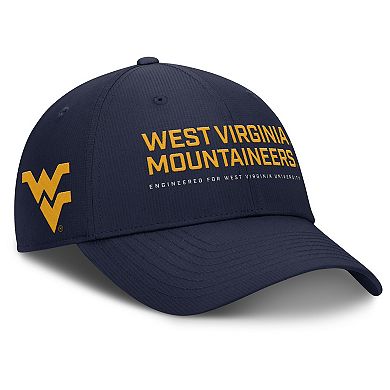 Men's Nike Navy West Virginia Mountaineers 2025 On-Field Gameday Club Adjustable Hat