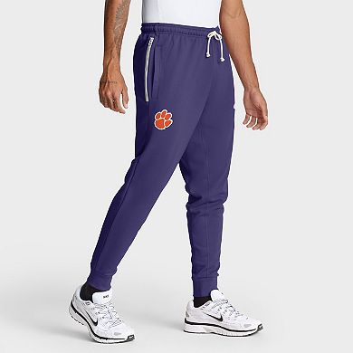 Men's Nike Purple Clemson Tigers 2025 Sideline Standard Issue Dri-FIT Taper Pants