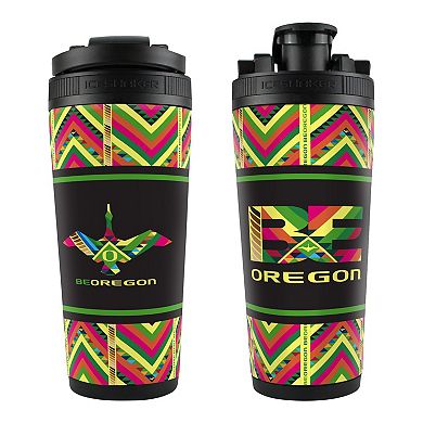 WinCraft Oregon Ducks Be Oregon 26oz. 4D Ice Shaker Bottle