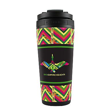 WinCraft Oregon Ducks Be Oregon 26oz. 4D Ice Shaker Bottle