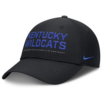 Men's Nike Black Kentucky Wildcats 2025 On-Field Gameday Club Adjustable Hat