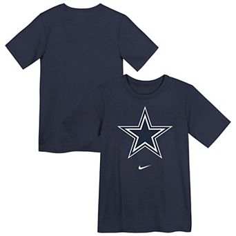 Preschool Nike Navy Dallas Cowboys Primary Logo Legend Performance T-Shirt