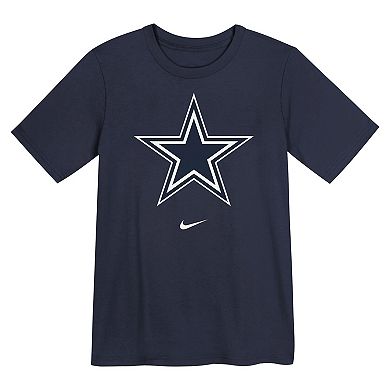 Preschool Nike Navy Dallas Cowboys Primary Logo Legend Performance T-Shirt