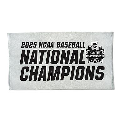 "WinCraft LSU Tigers 2025 NCAA Baseball Men's College World Series Champions Locker Room 22"" x 42"" On-Field Celebration Double-Sided Towel"