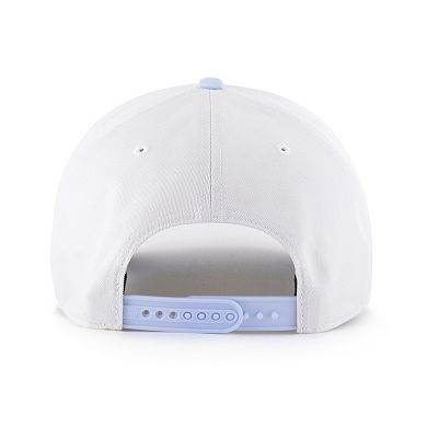 Men's '47 Stone/Light Blue Houston Astros Parlor Hitch Adjustable Hat