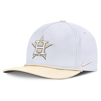 Men's Nike White/Cream Houston Astros Pro Performance Snapback Hat