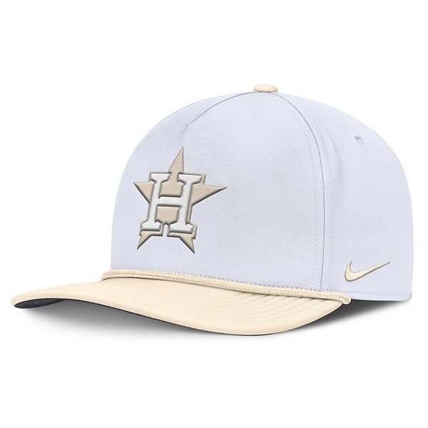 Men's Nike White/Cream Houston Astros Pro Performance Snapback Hat