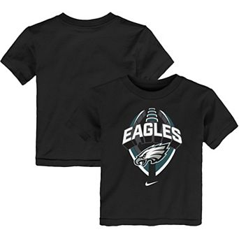 Toddler Nike Black Philadelphia Eagles Icon Legend T-Shirt