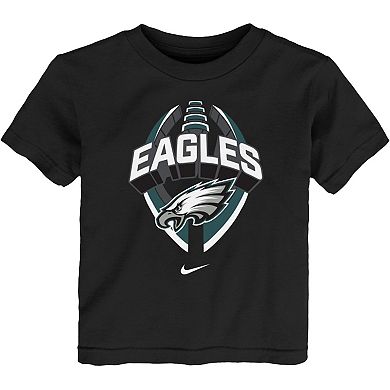 Toddler Nike Black Philadelphia Eagles Icon Legend Dri-FIT T-Shirt