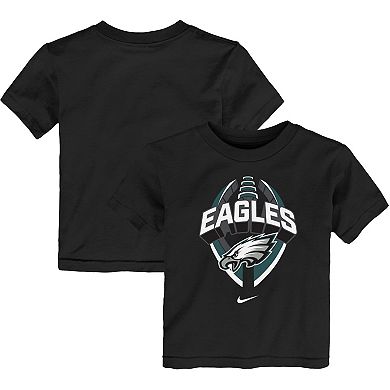 Toddler Nike Black Philadelphia Eagles Icon Legend Dri-FIT T-Shirt
