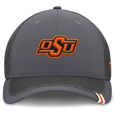 Men's Fanatics Gray Oklahoma State Cowboys Clincher Flex Hat