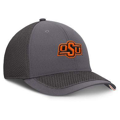 Men's Fanatics Gray Oklahoma State Cowboys Clincher Flex Hat