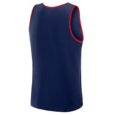 Men's Logo Athletic Navy Cleveland Guardians Unmatched Success Tank Top