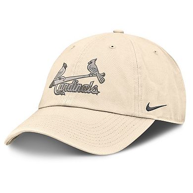 Men's Nike Natural St. Louis Cardinals Camo Pack Club Adjustable Hat