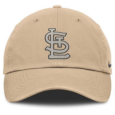 Men's Nike Khaki St. Louis Cardinals Club Adjustable Hat