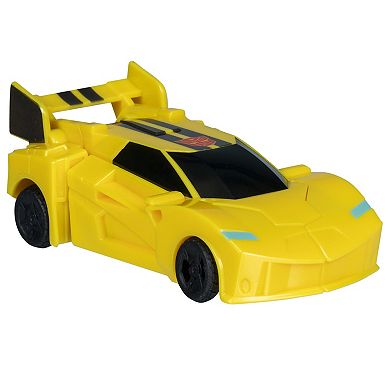 Transformers EarthSpark 1-Step Smash Changers Bumblebee Action Figure by Hasbro