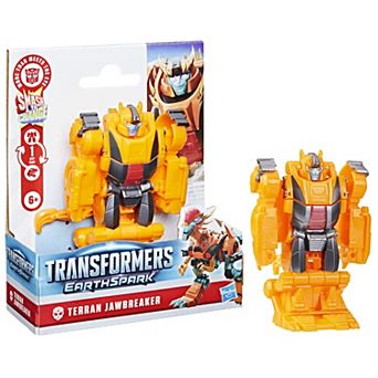 Transformers EarthSpark Smash Changers Terran Jawbreaker Action Figure by Hasbro